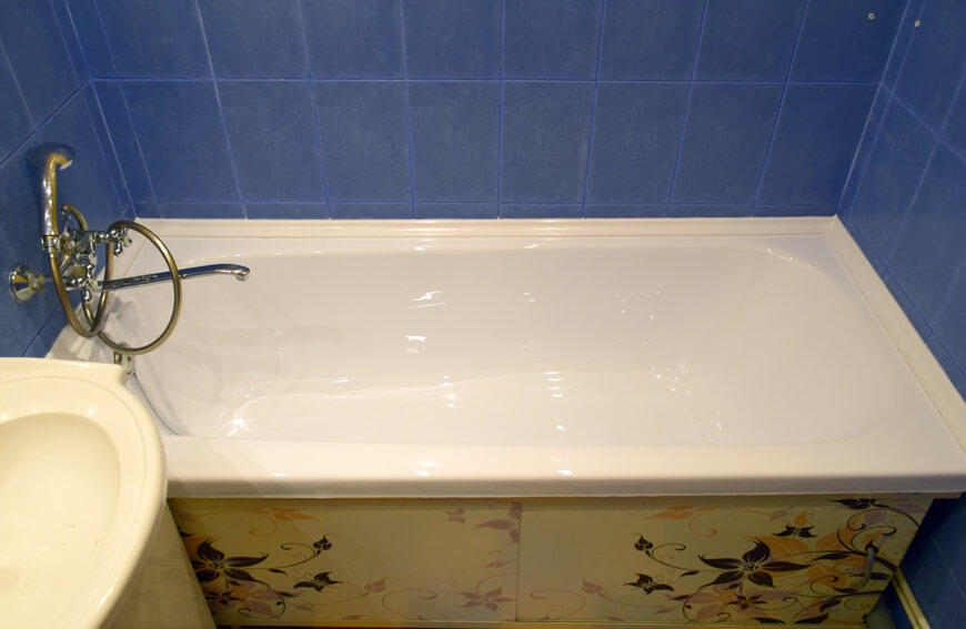 Установка акрилового вкладыша в стальную ванну по адресу Москва Щёлковское ш, 82