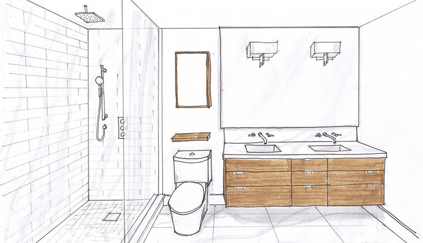 Технический дизайн или с чего начинается ремонт ванной комнаты или туалета